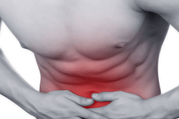 dolore addominale con prostatite cronica